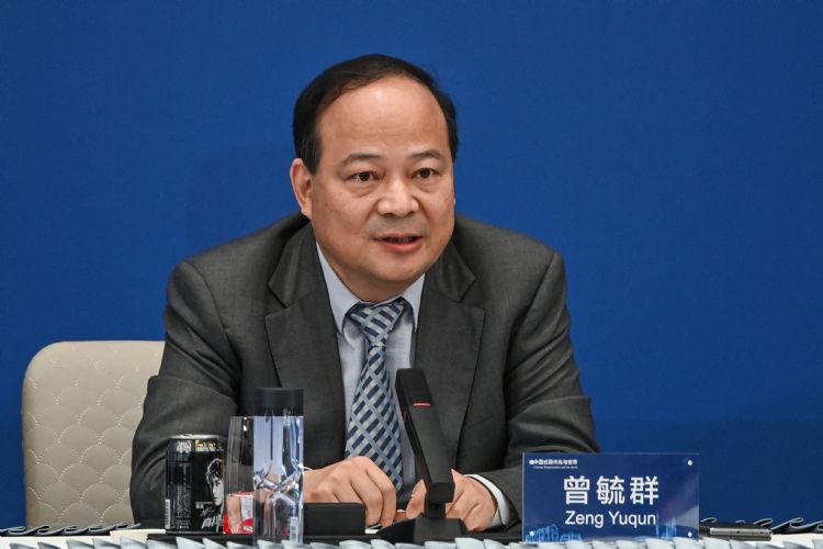宁德时代董事长曾毓群。法新社