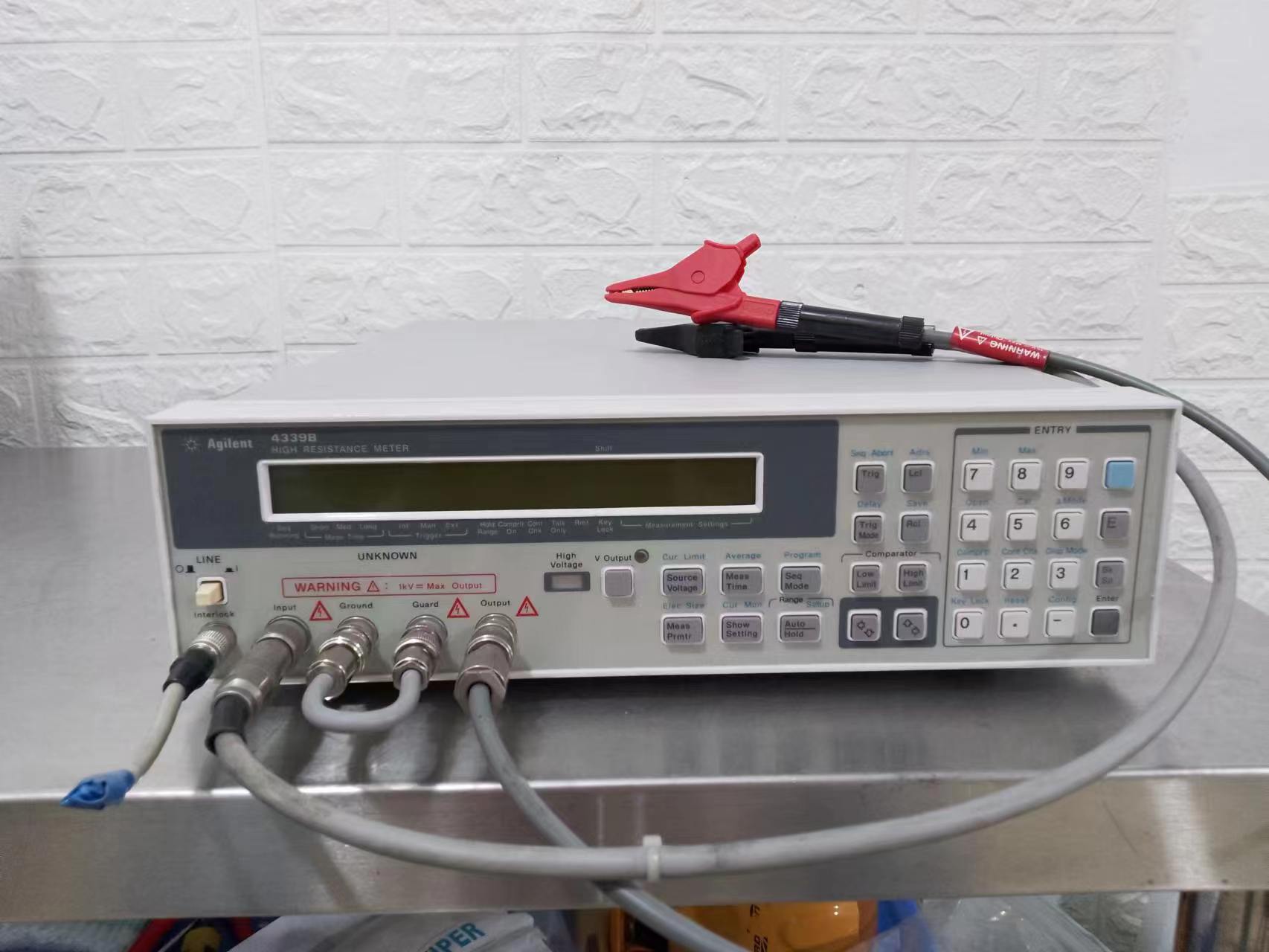 美国安捷伦Agilent4339B 高电阻表