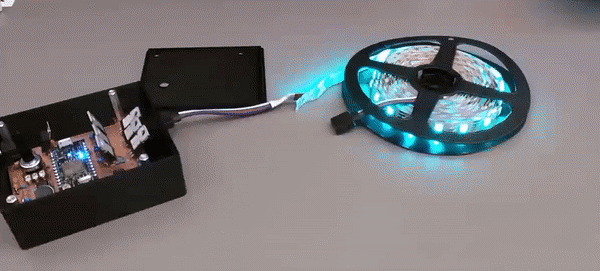 不用网关！直接用WiFi来盘LED