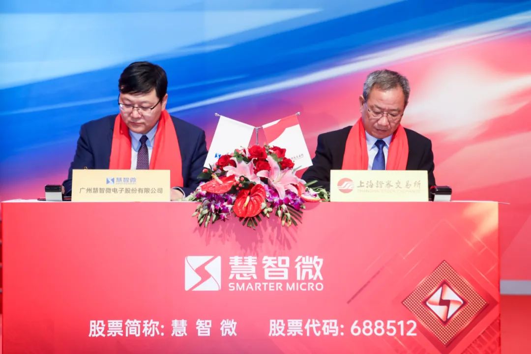 慧智微今日科创板隆重上市