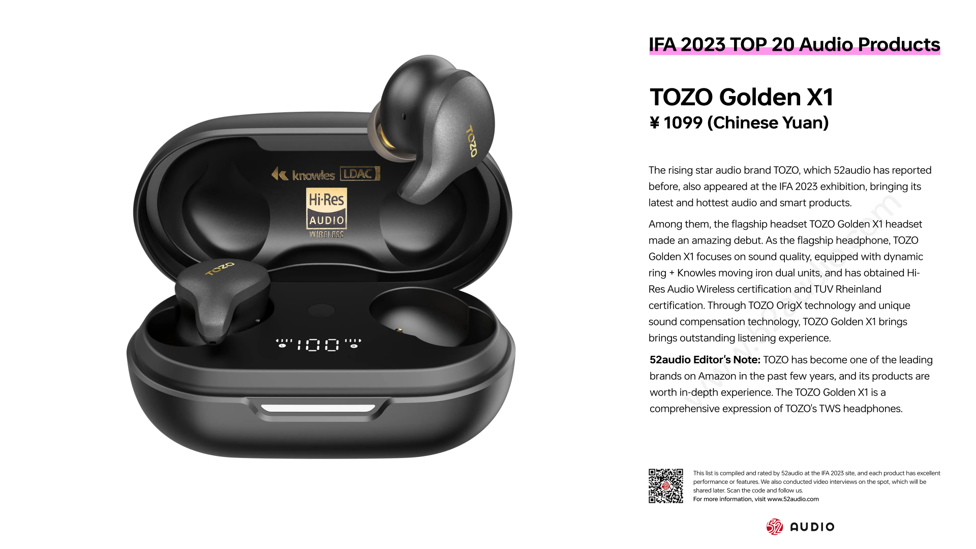 IFA 2023 TOP 20 Audio Products: Form innovation Blossoming with Radiant Splendor While Open-ear Buds Going into a Thing-我爱音频网