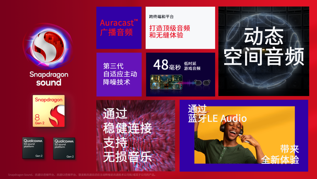 全新第二代高通 S5和S3音频平台树立音频体验新标杆