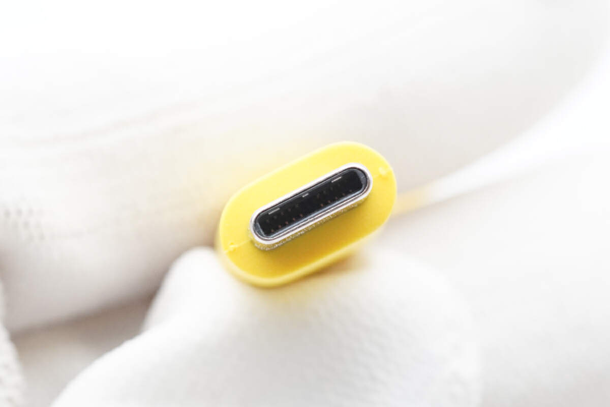 同轴科技240W U4硅胶同轴线-充电头网