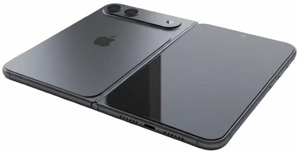苹果首款折叠屏iPhone渲染图曝光：明年9月发布