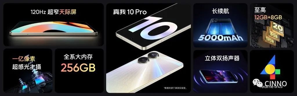 realme 真我 10 Pro / Pro + 系列发布:采用亿元定制旗舰曲屏,1599 元起