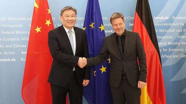 商务部长王文涛会德国副总理：关切德方对中出口限制！
