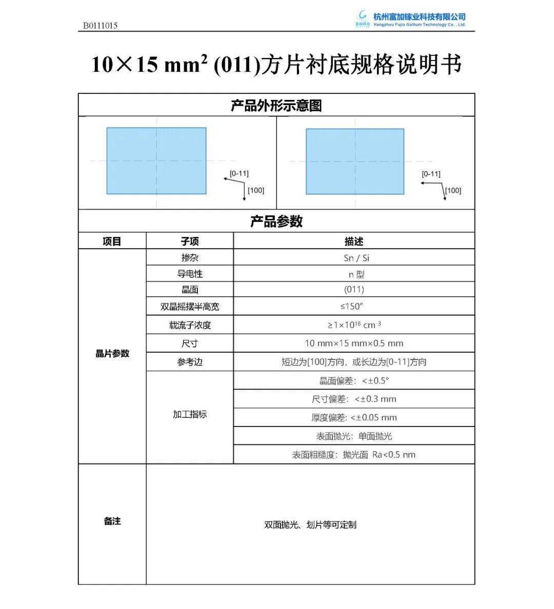 富加镓业推出新型氧化镓衬底，覆盖多规格产品