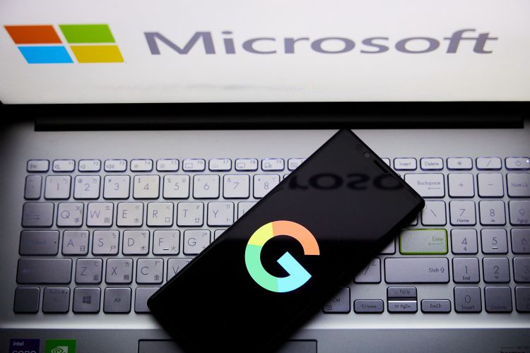 微软与Google相继强化生成式AI服务,也都坦言技术仍有一定限制。李建梁摄(数据照) 微软与Google相继强化生成式AI服务,也都坦言技术仍有一定限制。李建梁摄(数据照)