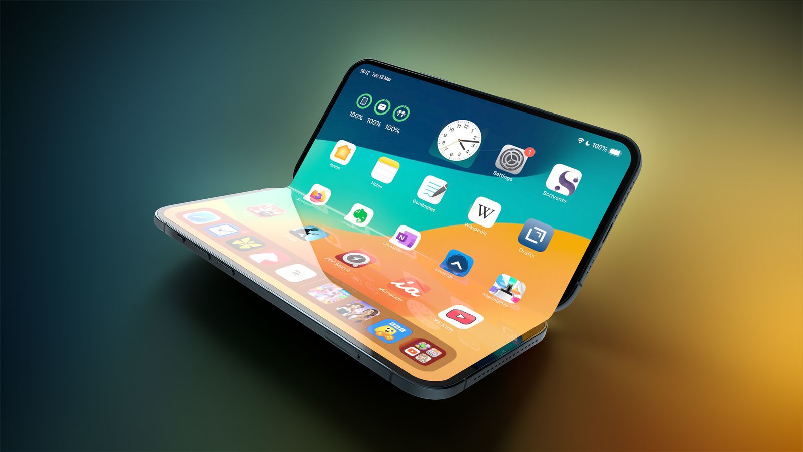 可折叠iPhone或弃用屏下指纹识别，郭明錤透露新细节