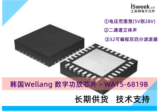 数字功放-韩国Wellang原装现货WA15-6819B