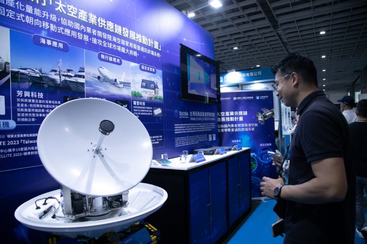 台湾正在积极发展太空产业。符世旻摄（数据照）