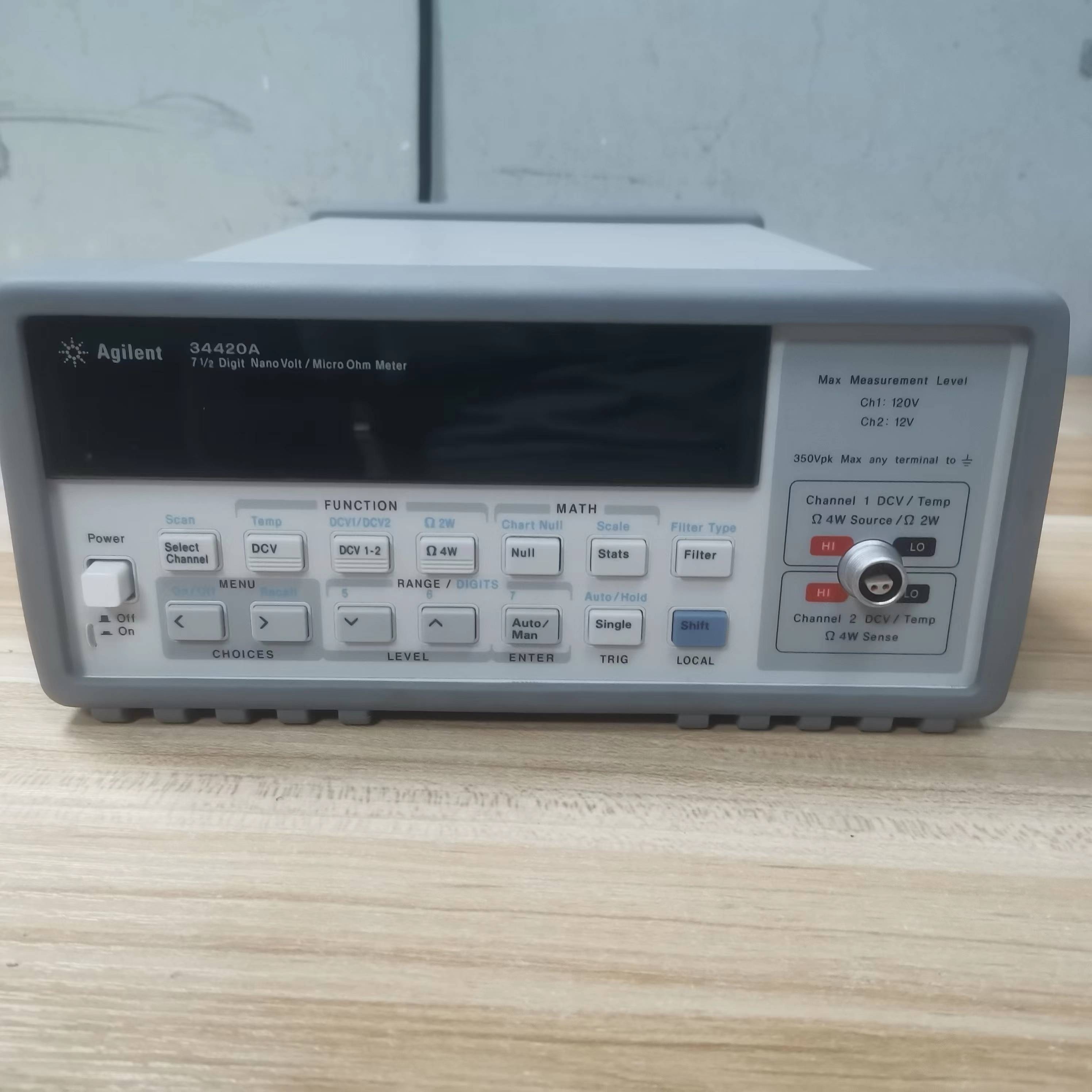 34420A纳伏表/微欧表