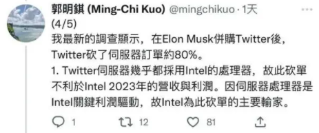 爆砍80％服务器芯片订单！马斯克痛失“全球首富”地位