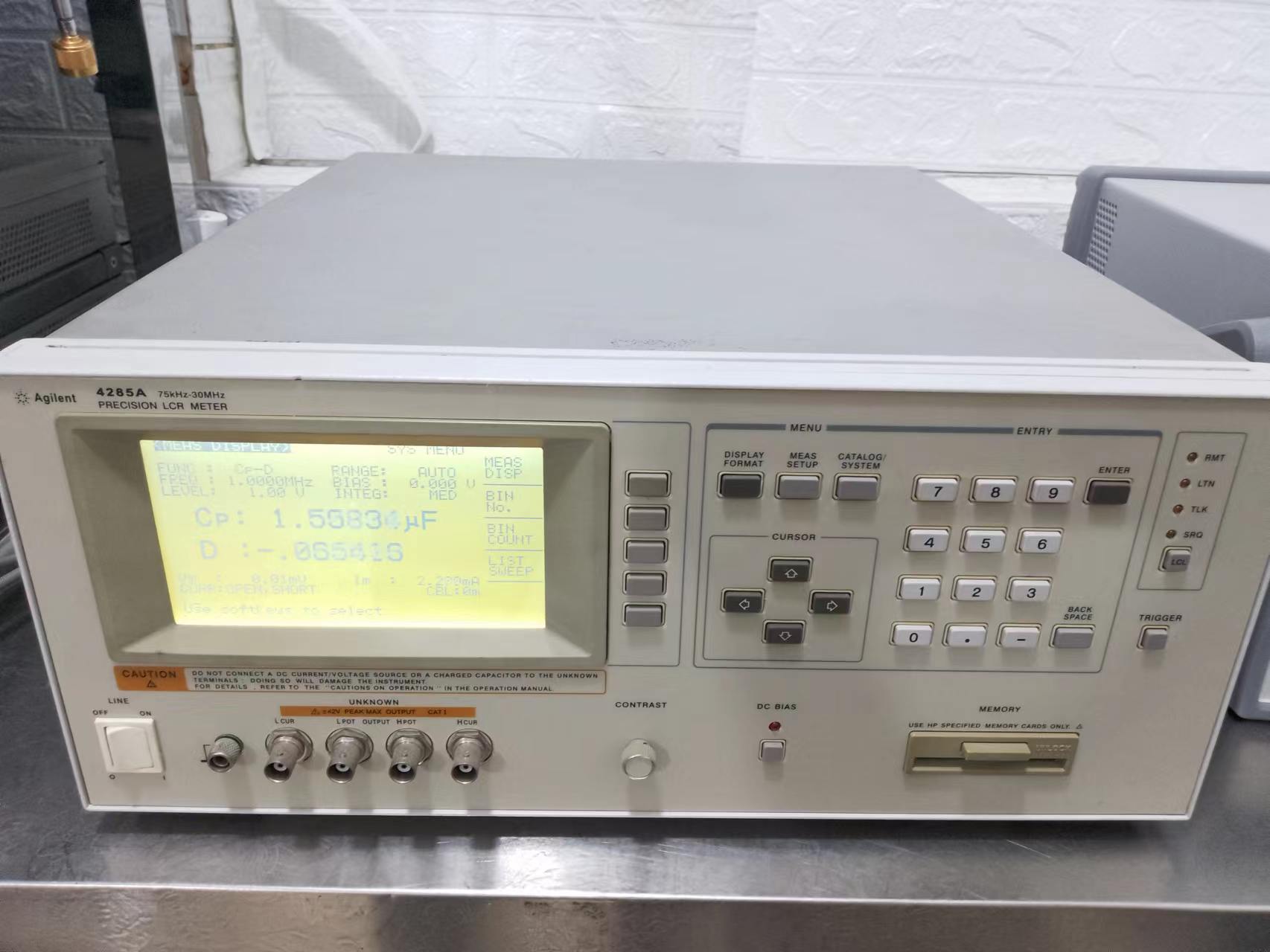 hp4285a Agilent4285a （hp4285A) LCR电桥