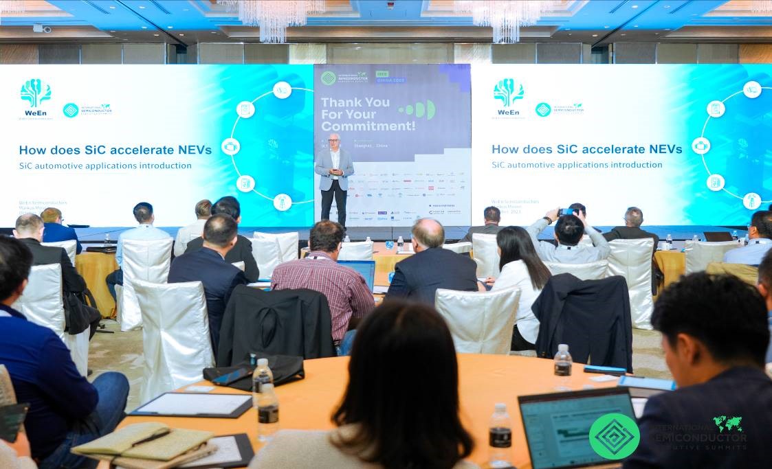 瑞能半导体CEO Markus Mosen出席ISES CHINA 2023，碳化硅驱动新能源汽车迈入“加速时代”