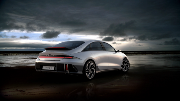 现代Ioniq 6纯电轿车发布：WLTP续航610公里超特斯拉Model 3