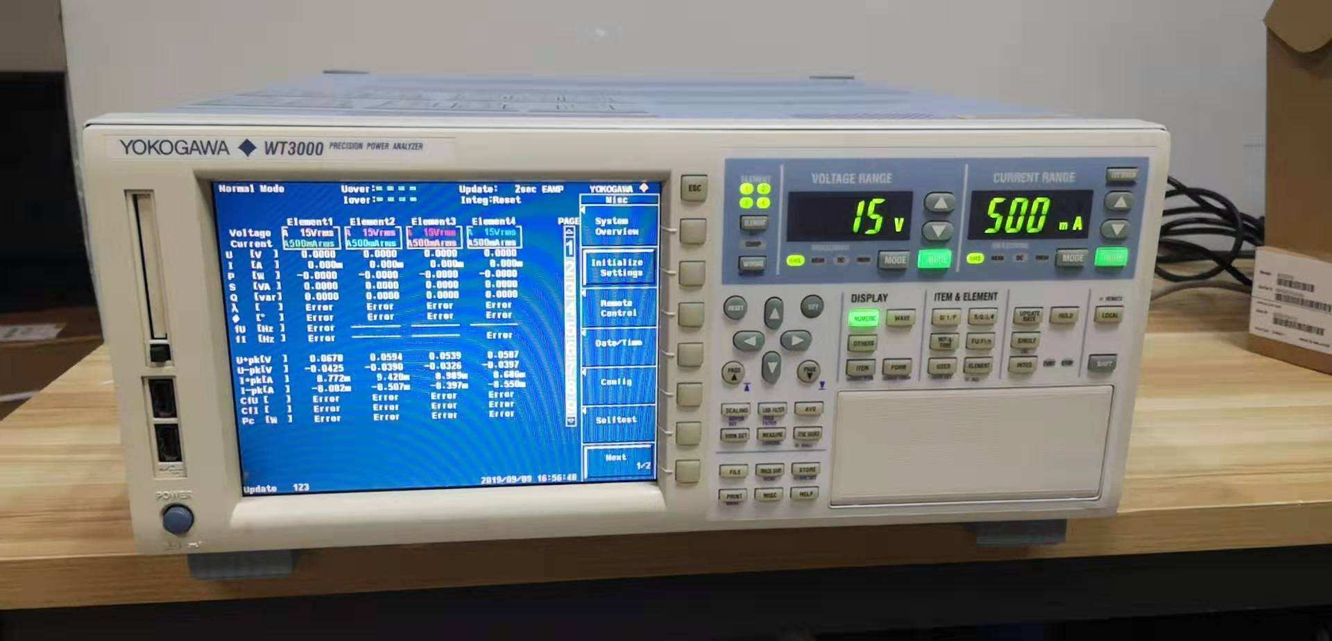 WT3000 横河功率分析仪