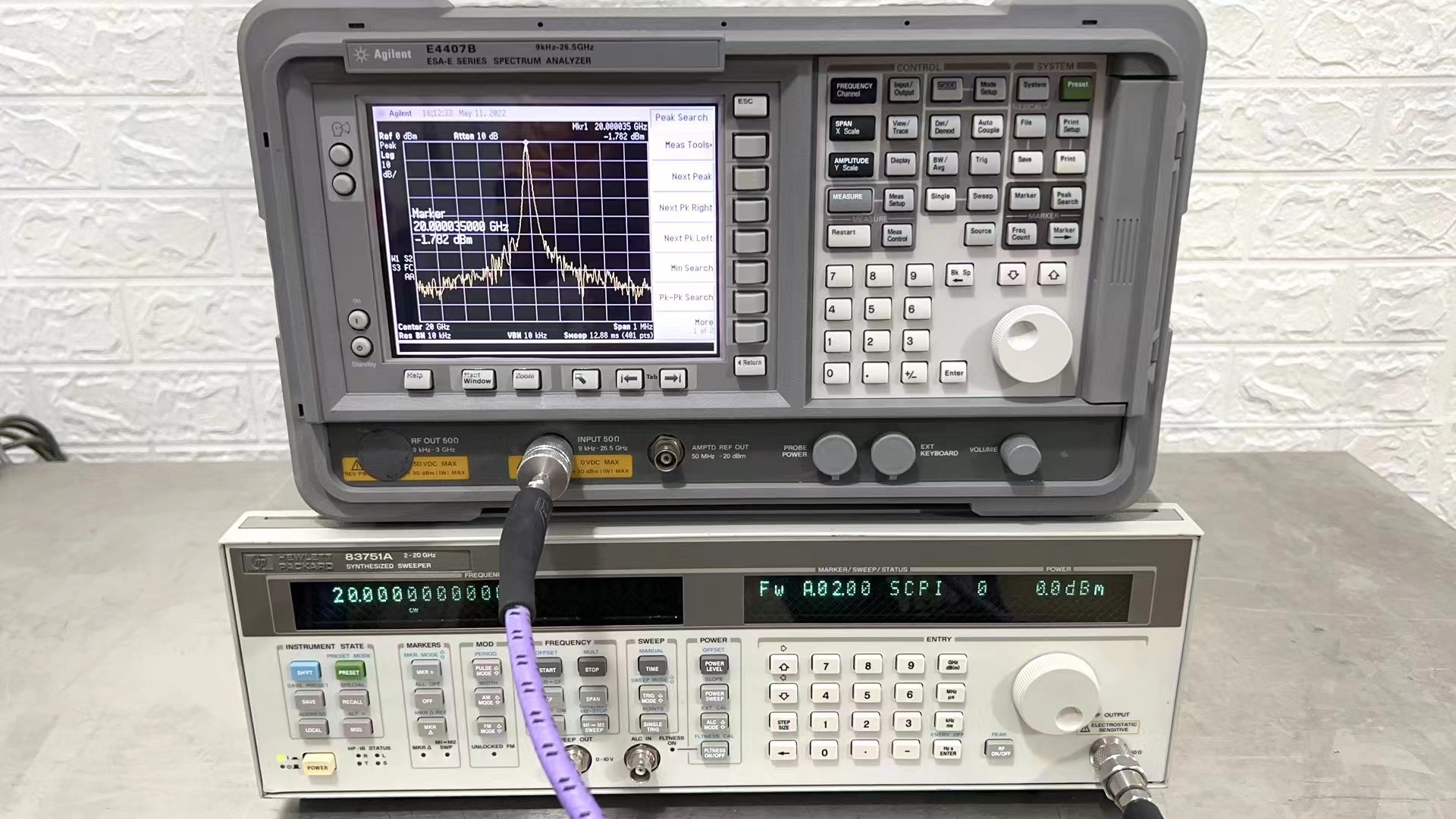 九成新/Agilent E4407B -E4407B