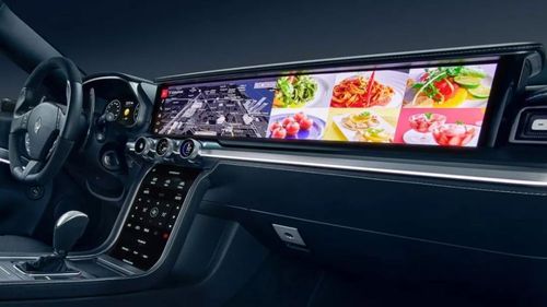 LG显示引领未来视界：18英寸可滑动车载OLED惊艳亮相K-Display 2024