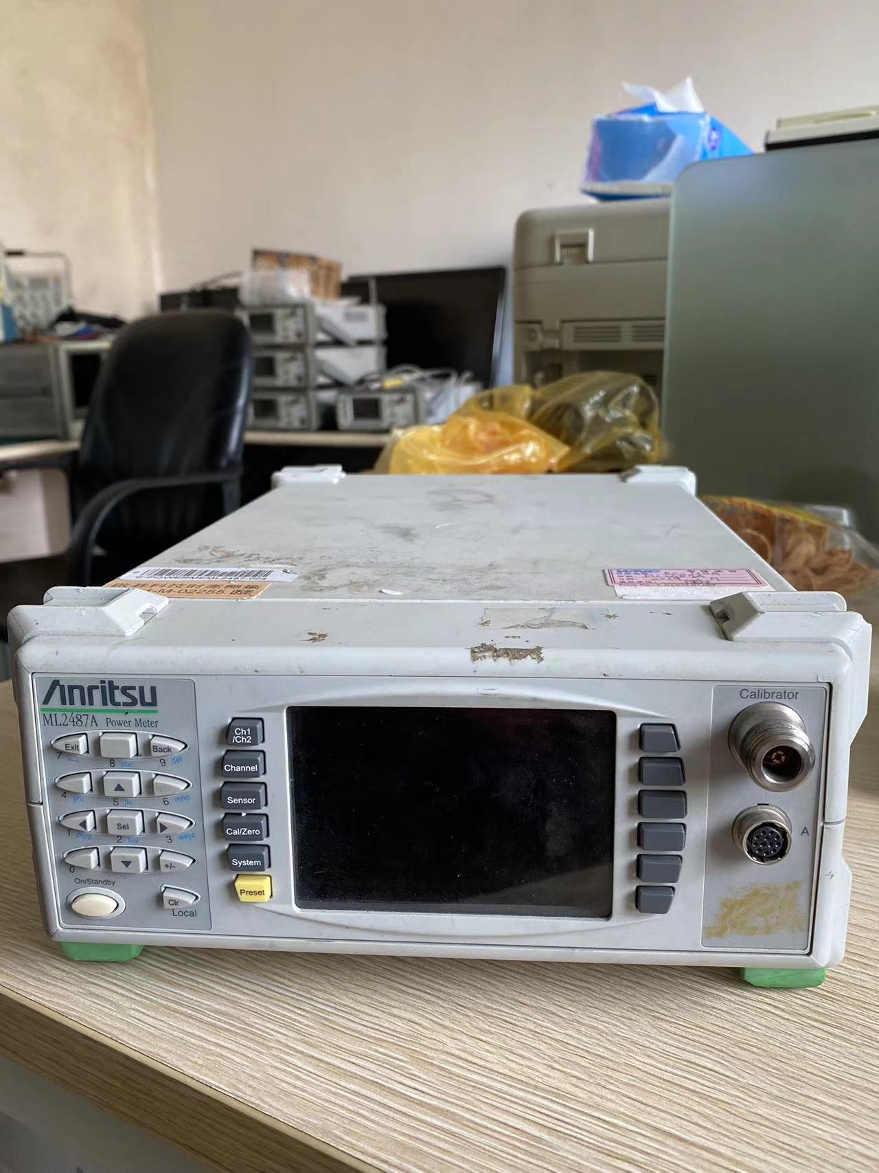 日本Anritsu安立ML2487A 射频功率计