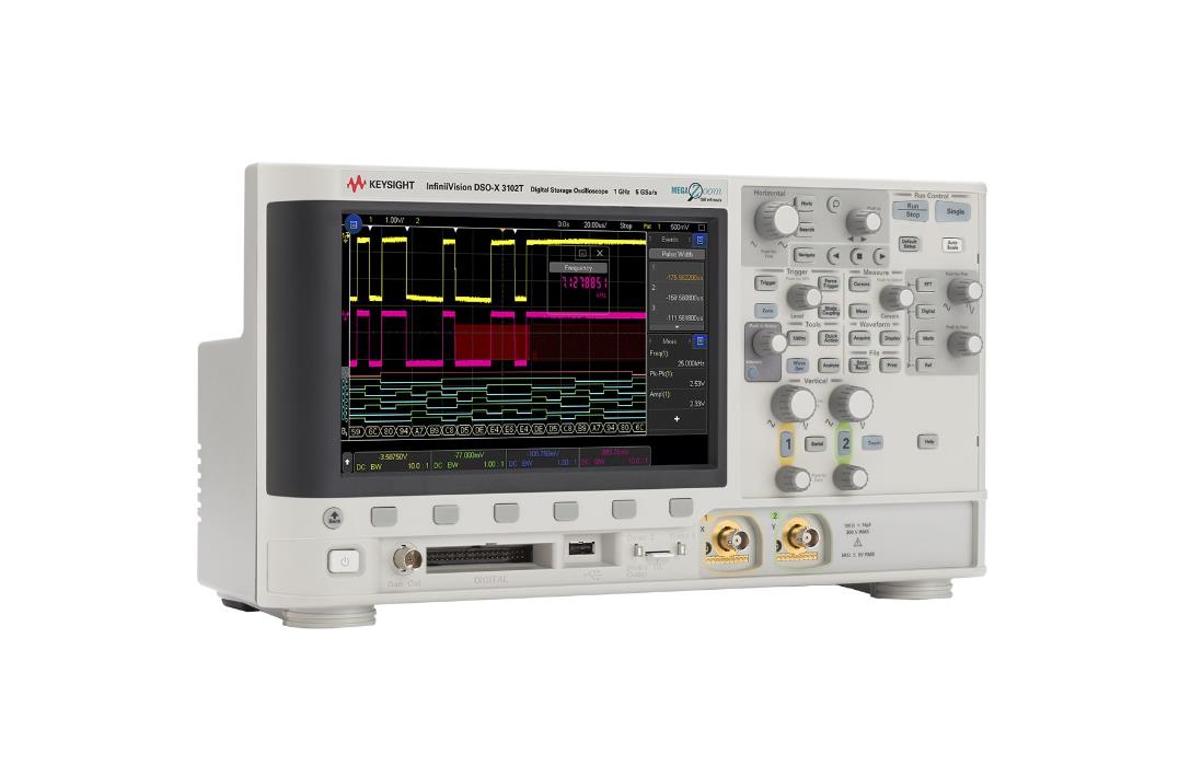 DSOX3102T 是德科技keysight示波器1GHz