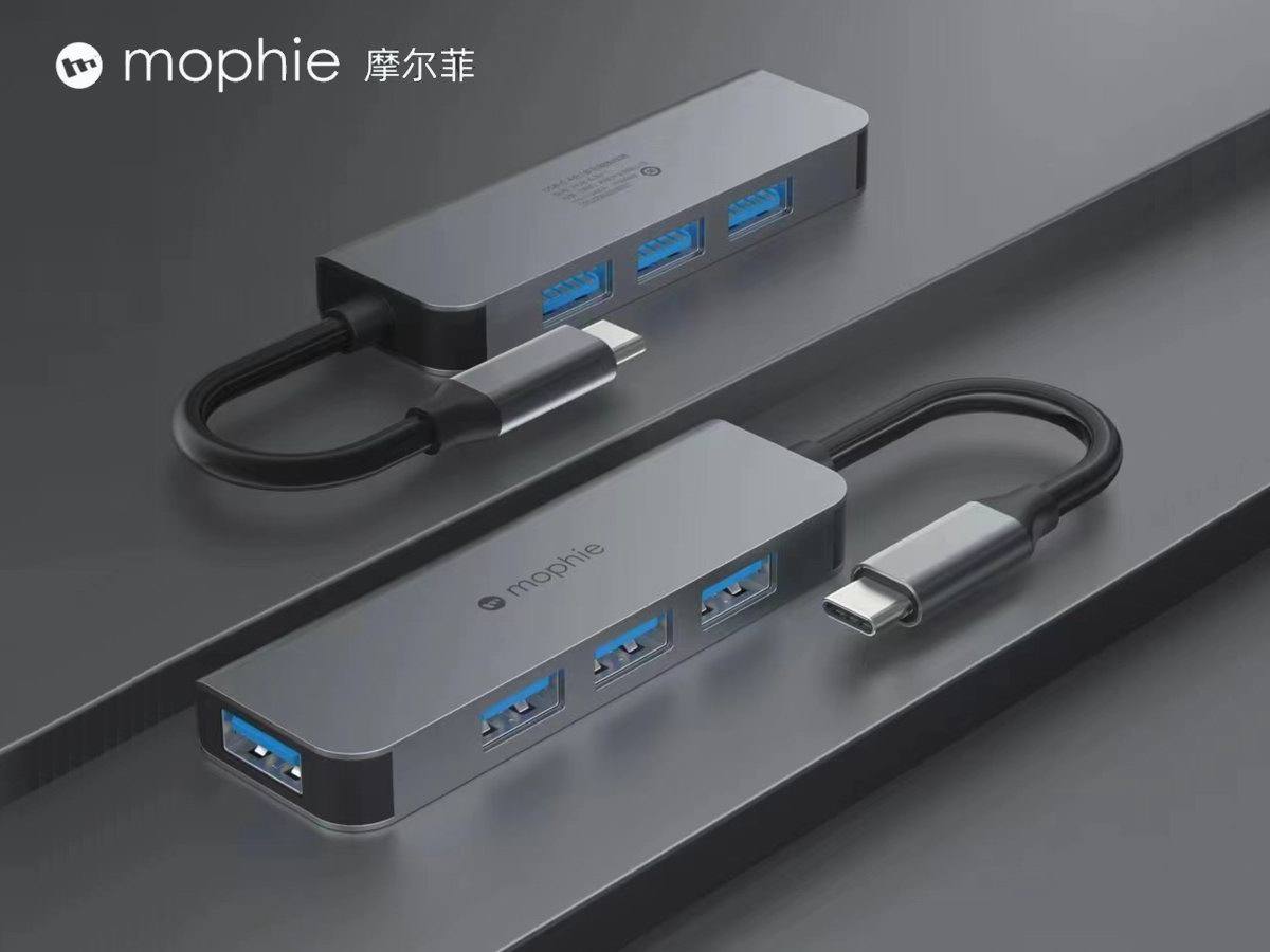 mophie推出4in1扩展坞，轻松解决超极本外设连接问题-充电头网