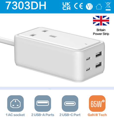 佳旅推出多口USB-C快充插线板-充电头网