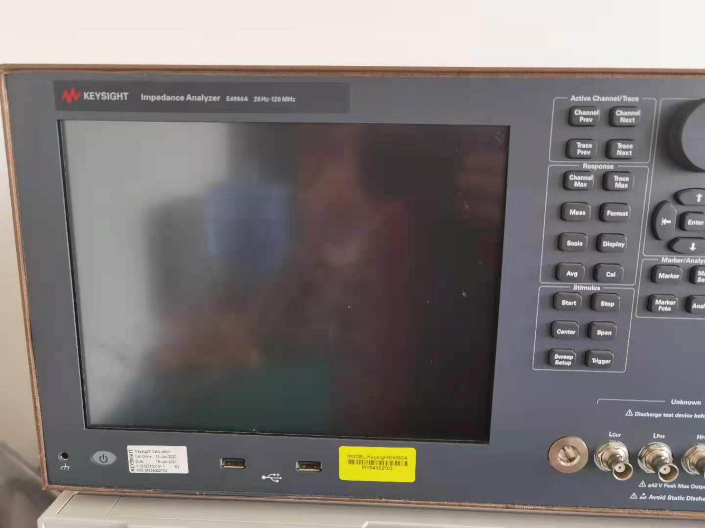 是德Keysight E4990A E4990B阻抗分析仪