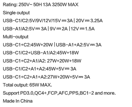 佳旅推出多口USB-C快充插线板-充电头网