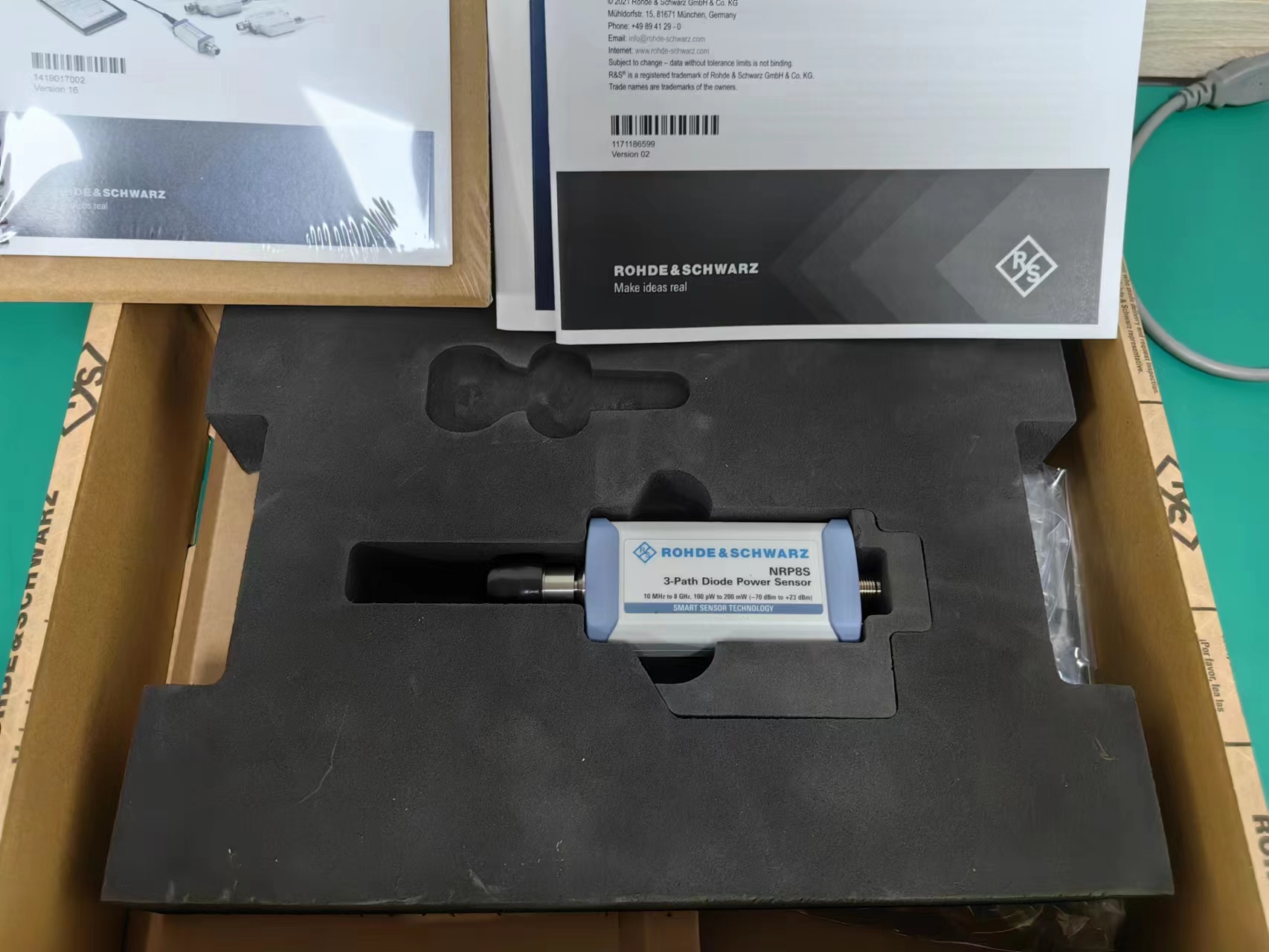 NRR8S功率传感器3通二极管,10MHZ到8GZ,N型连接器