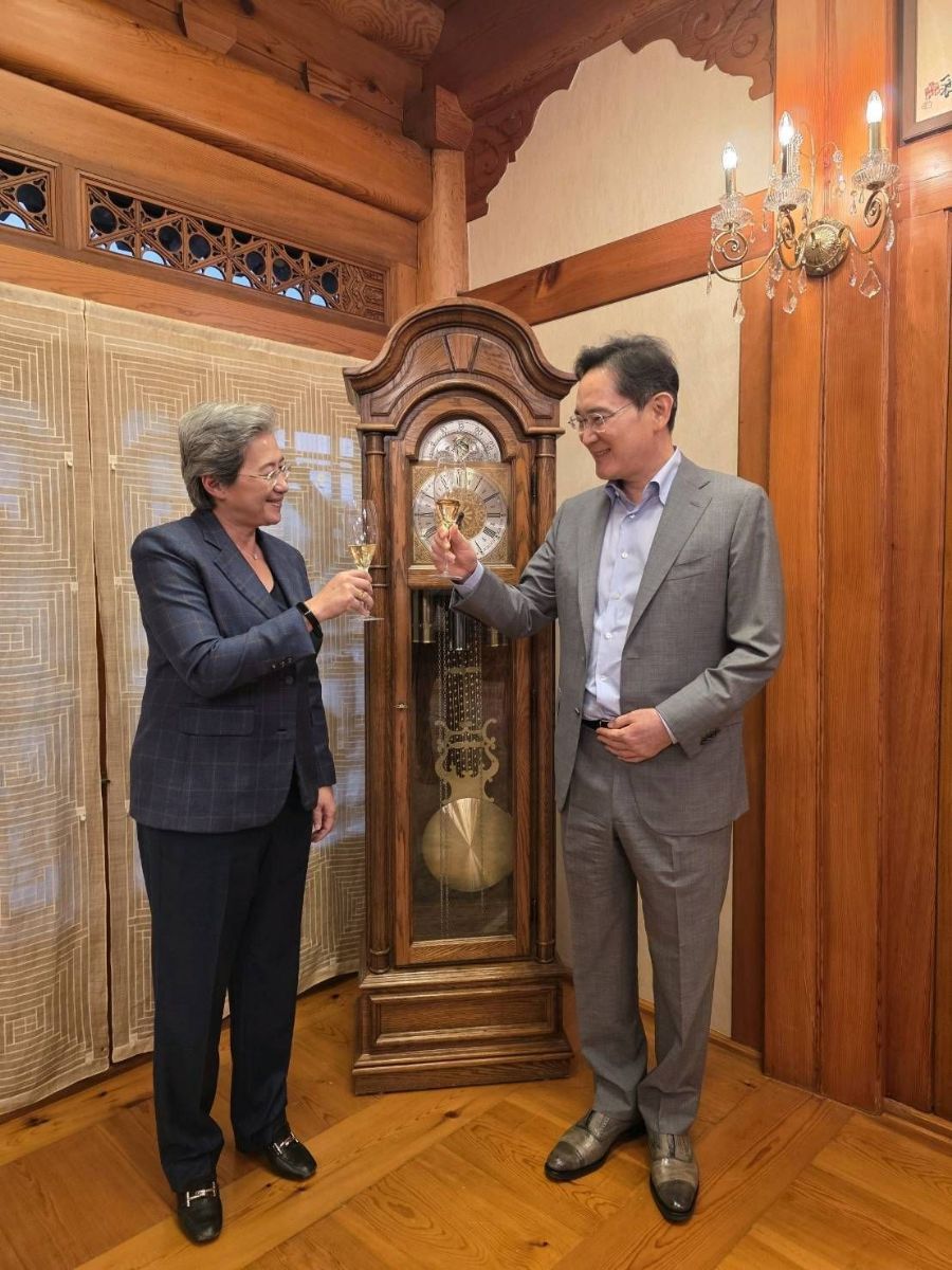 AMD与三星强化合作，苏姿丰与李在熔会面讨论未来布局
