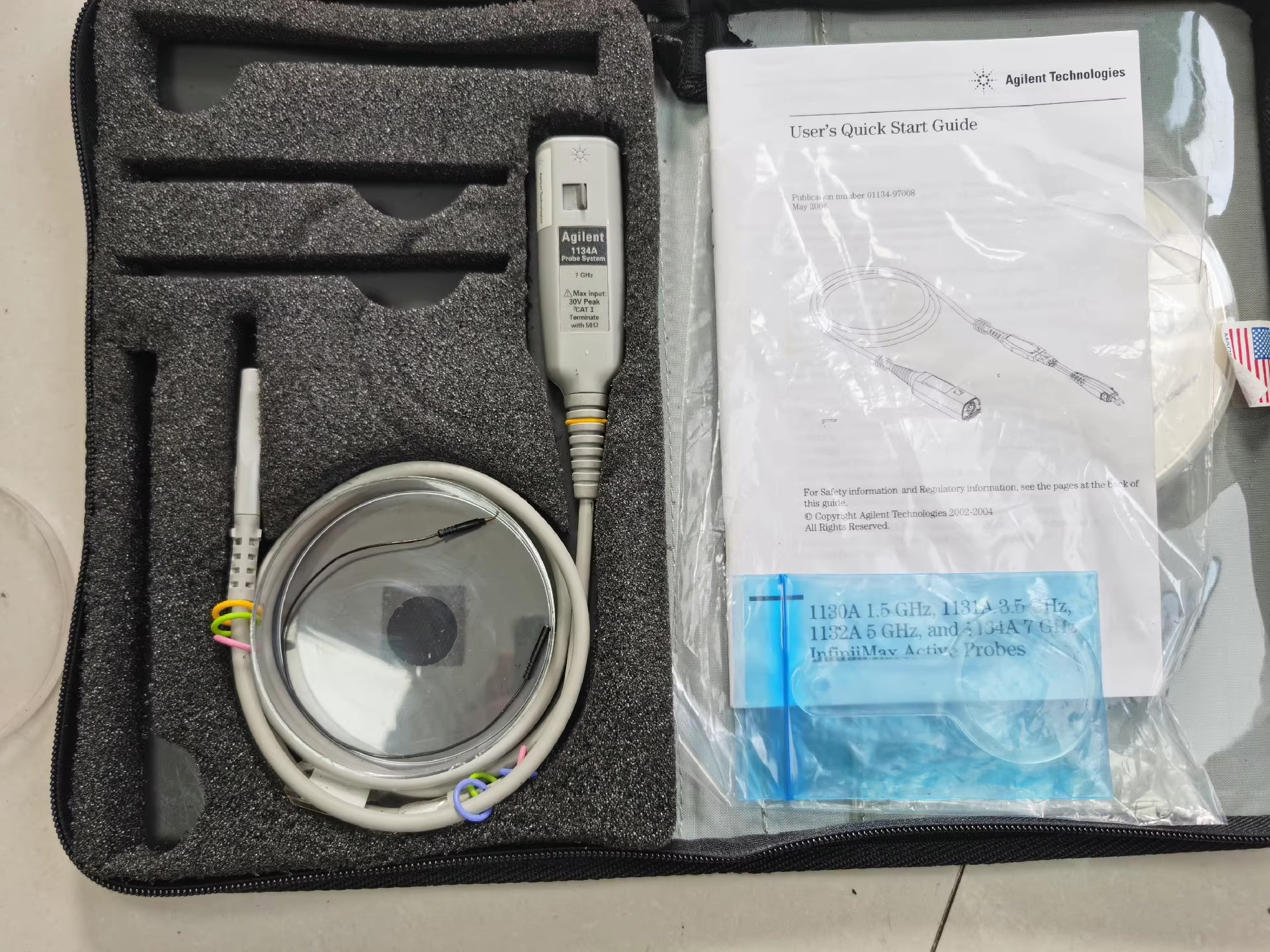 1134A/美国安捷伦 Agilent 1134A示波器探头