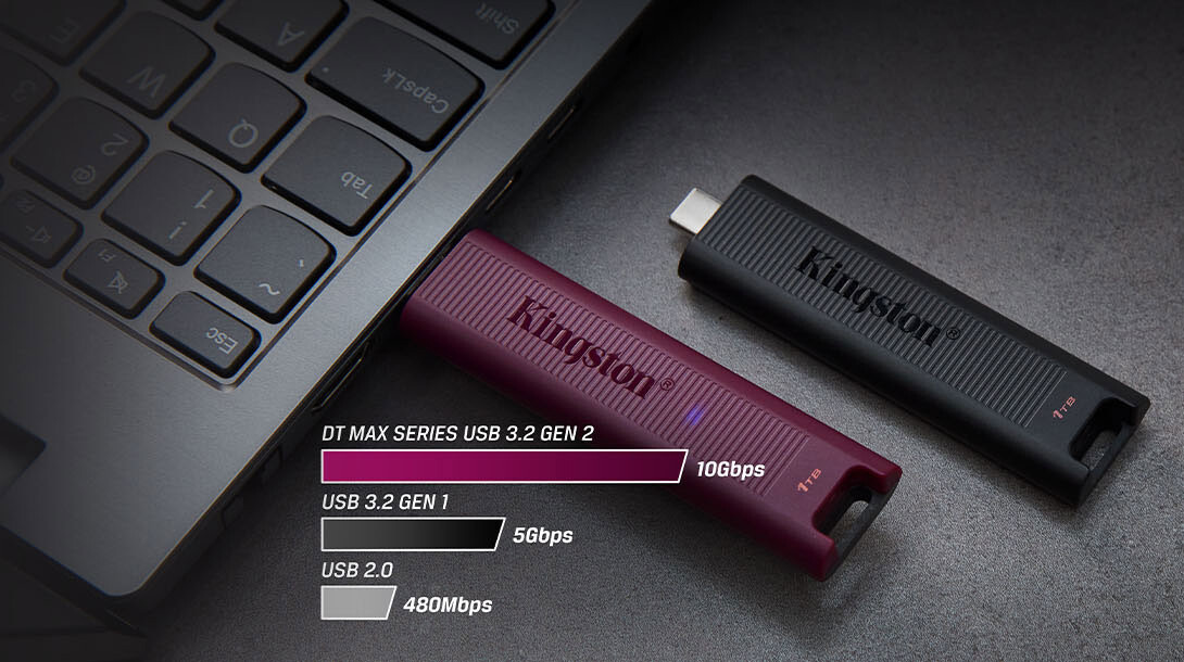 金士顿推出新款 DataTraveler Max 闪存盘：最高 1000 MB/s，1TB 容量