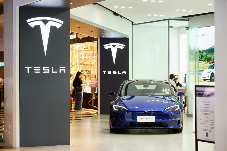 Tesla在国内制造的电动车9月销量年减10.9%。李建梁摄（数据照）