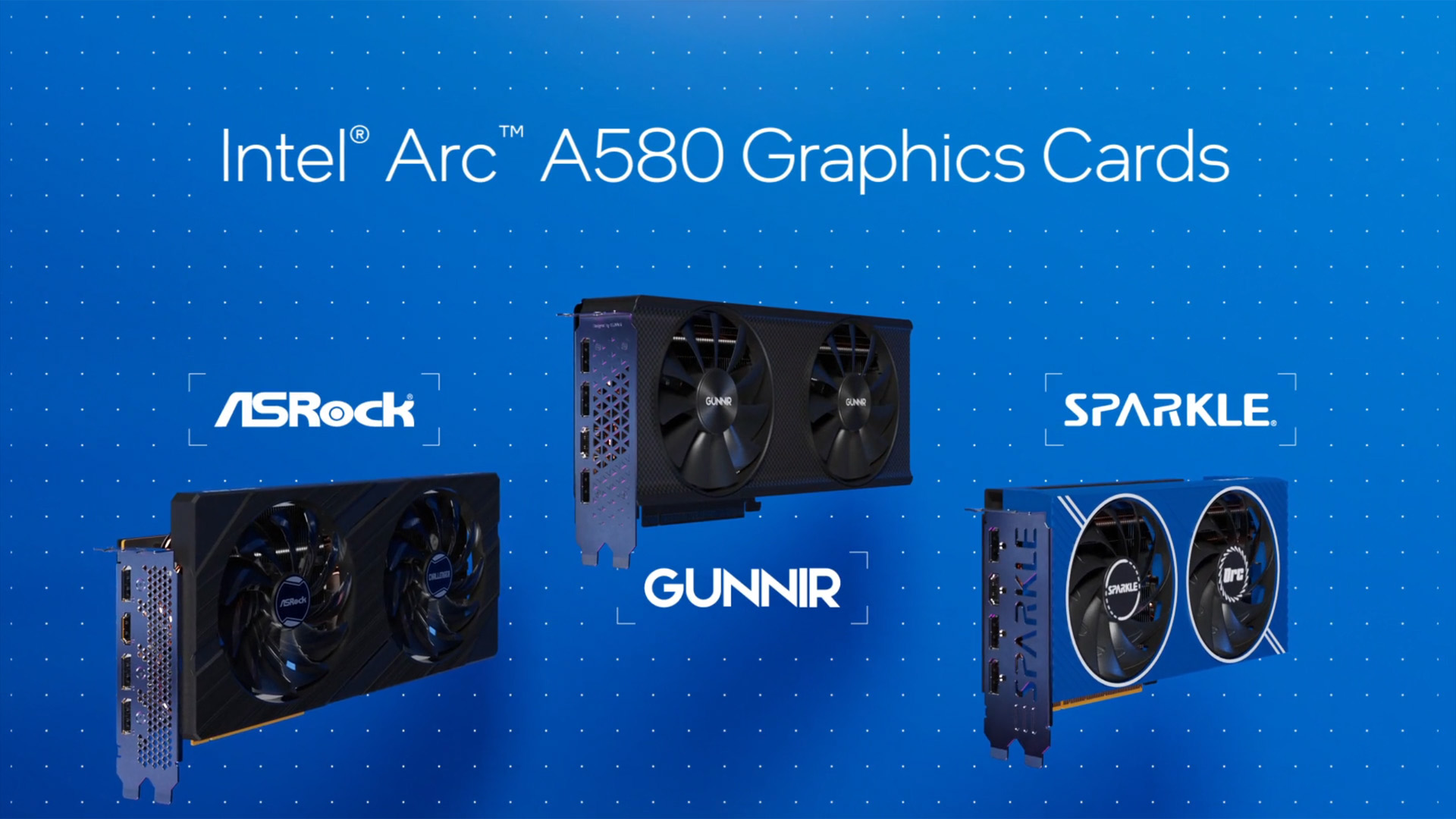 英特尔锐炫Arc A580 8GB显卡发售：24核384EU，179美元起