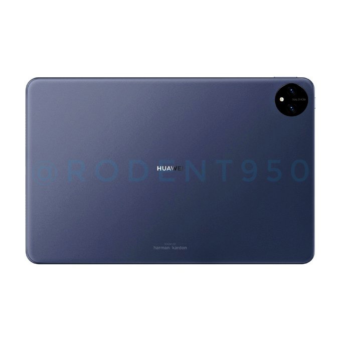 2022 款华为 MatePad Pro 11 渲染图曝光，采用 Mate 系列经典星环镜头设计