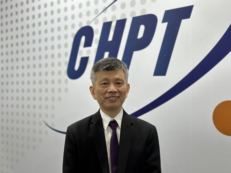 图为中华精测总经理黄水可。康琼之摄