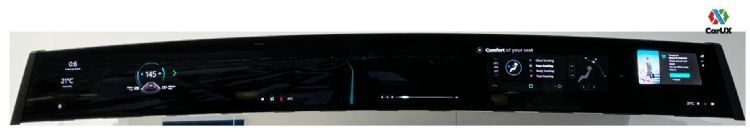 CarUX开发55寸大型车联网显示器。群创 CarUX开发55寸大型车联网显示器。群创