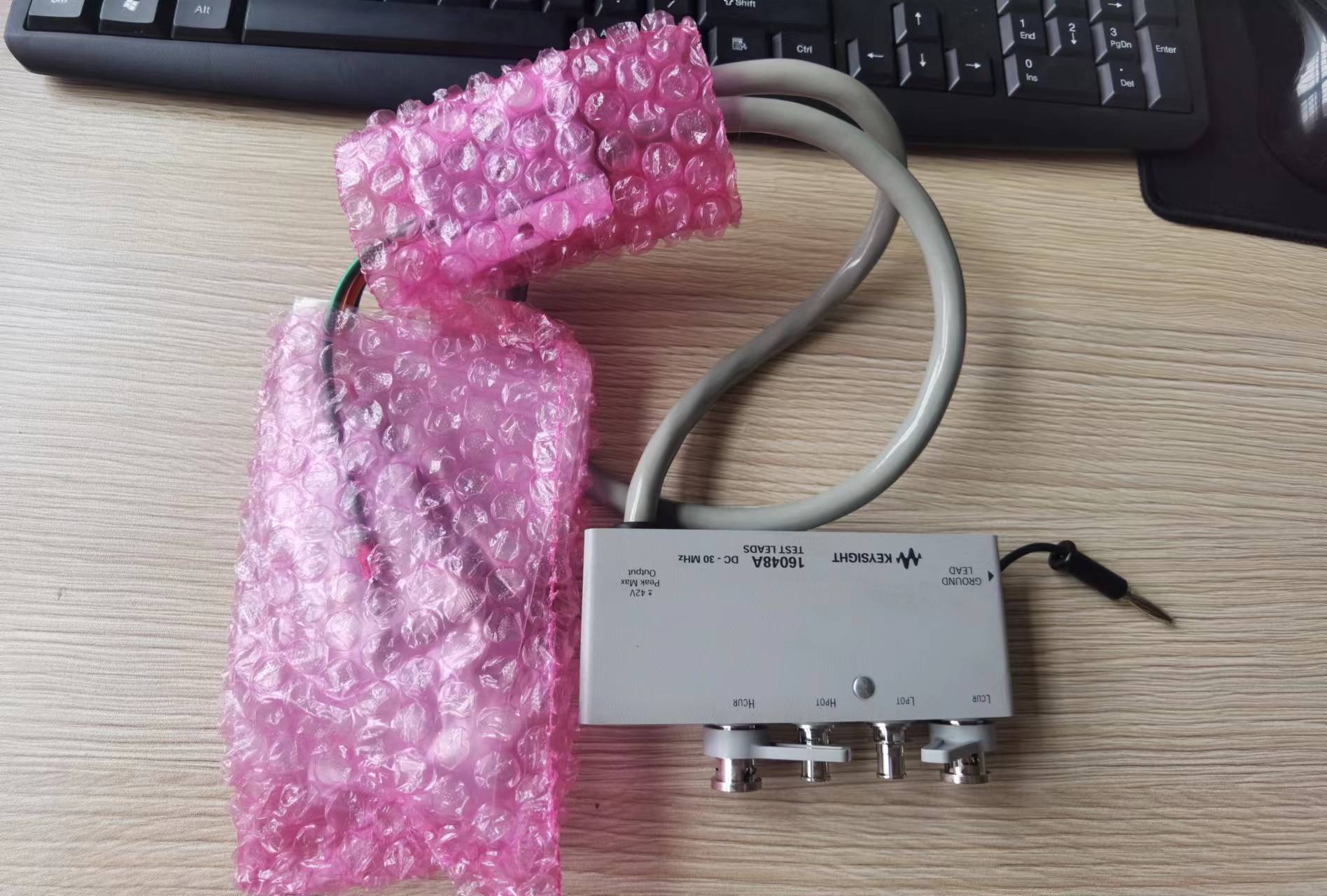 美国安捷伦Agilent/16048A 16048B测试夹具 4端口