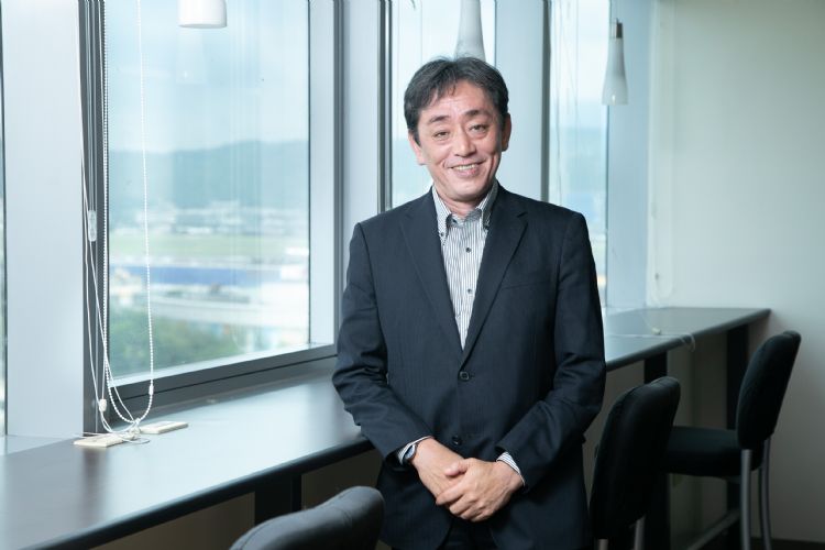 富士通（Fujitsu）策略联盟部副总裁岩井大介表示，要让受到量子启发的运算技术更容易取得、更具影响力。符世旻摄