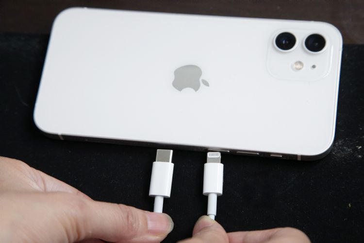iPhone 15系列舍弃Lightning，拥抱USB Type-C。符世旻摄（数据照）