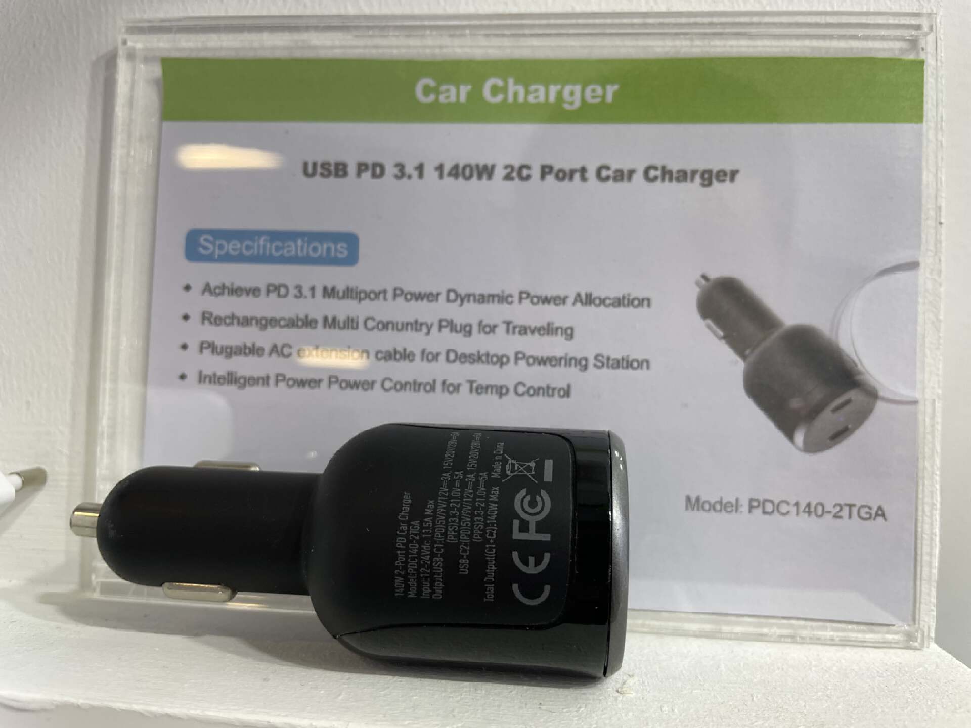 现代出行的必备工具，CE-LINK推出140W USB PD 3.1车载充电器PDC140-2TGA-充电头网