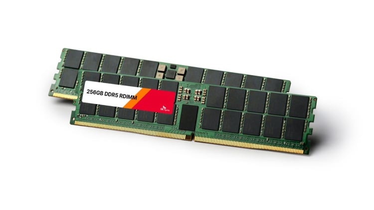 SK海力士256GB DDR5 RDIMM获英特尔认证