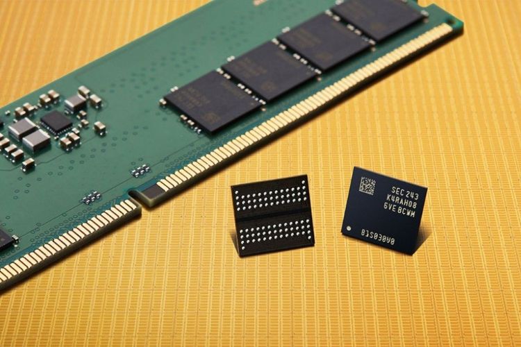 三星成功研发12纳米级DDR5 DRAM。三星