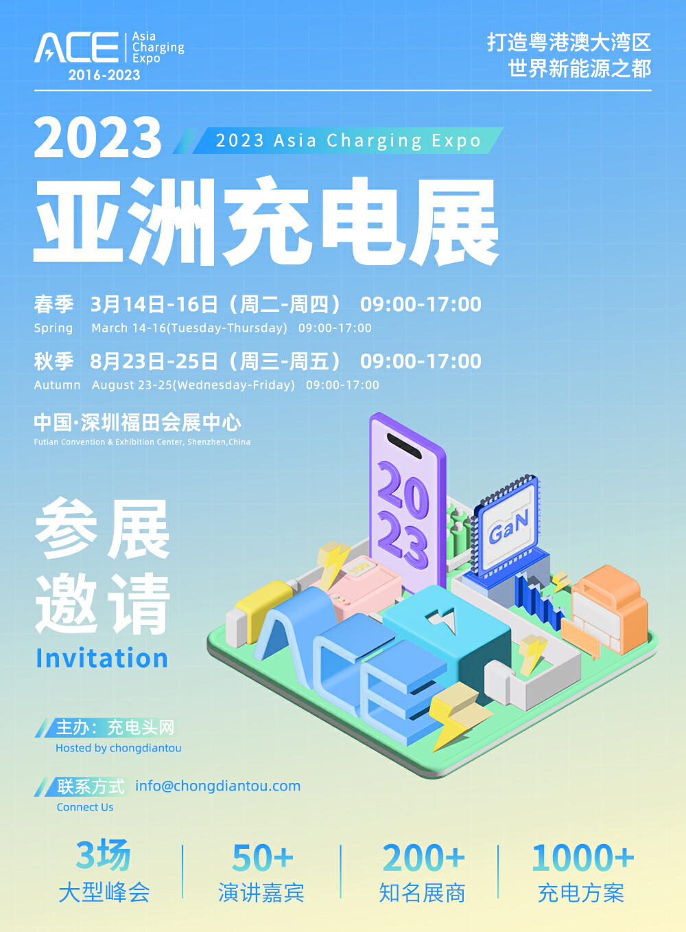 6家设备厂商参加2023（春季）亚洲充电展-充电头网