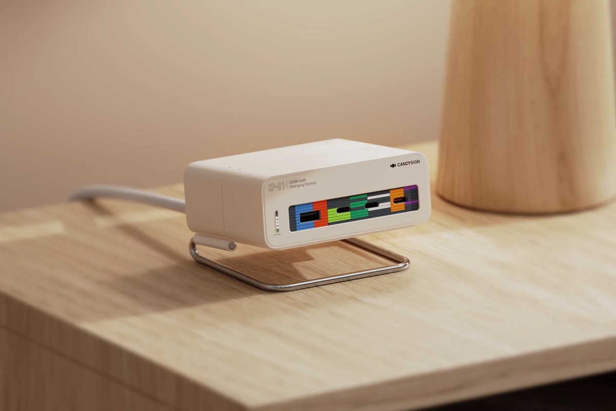 模块化设计，家旅双栖充电，制糖工厂推出120W「硬糖小电拼」
