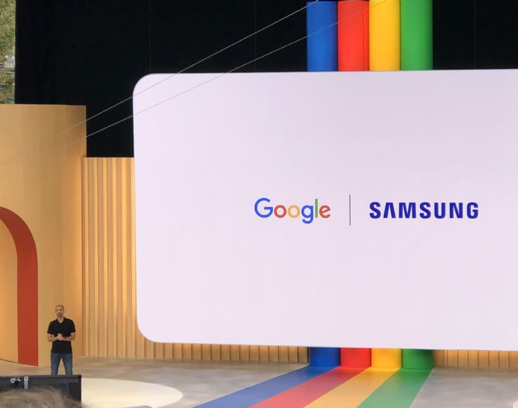 Android  Google Play产品部门副总裁Sameer Samat表示，与三星合作将扩及XR领域。林佳楠摄
