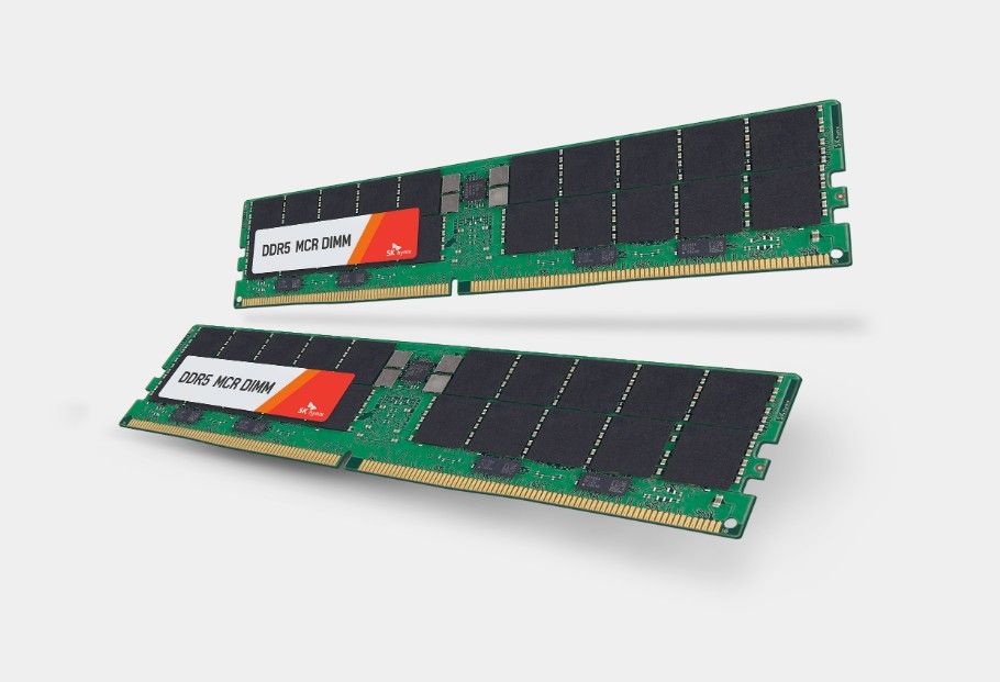 SK海力士日前宣布成功研发DDR5 MCR DIMM。SK海力士