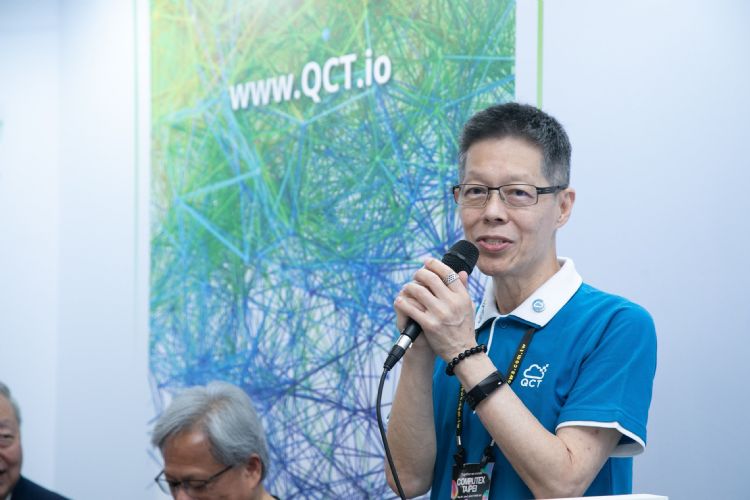 云达总经理杨麒令表示，云达的供应非常有限，但2024年NVIDIA将解决所有问题。符世旻摄（数据照）