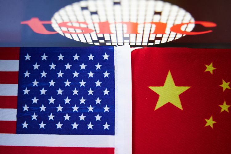此波美国禁令冲击广深，对三星与台积电来说，7纳米以下产能利用率多少已受到影响。法新社